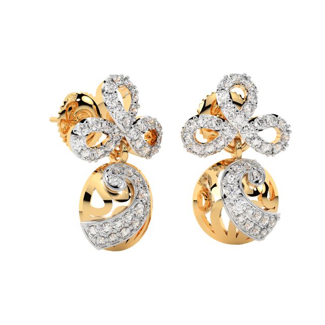 Dean Diamond Stud Earrings